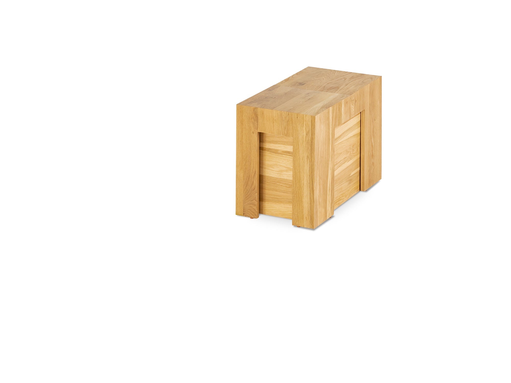 Banc extensible en bois pour salle à manger, jusqu’à 6 places, chêne scandinave — vue 7