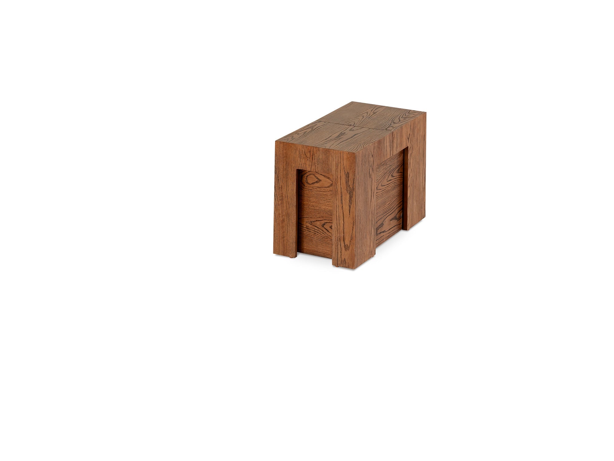 Banc extensible en bois pour salle à manger, jusqu’à 6 places, noyer américain — vue 3