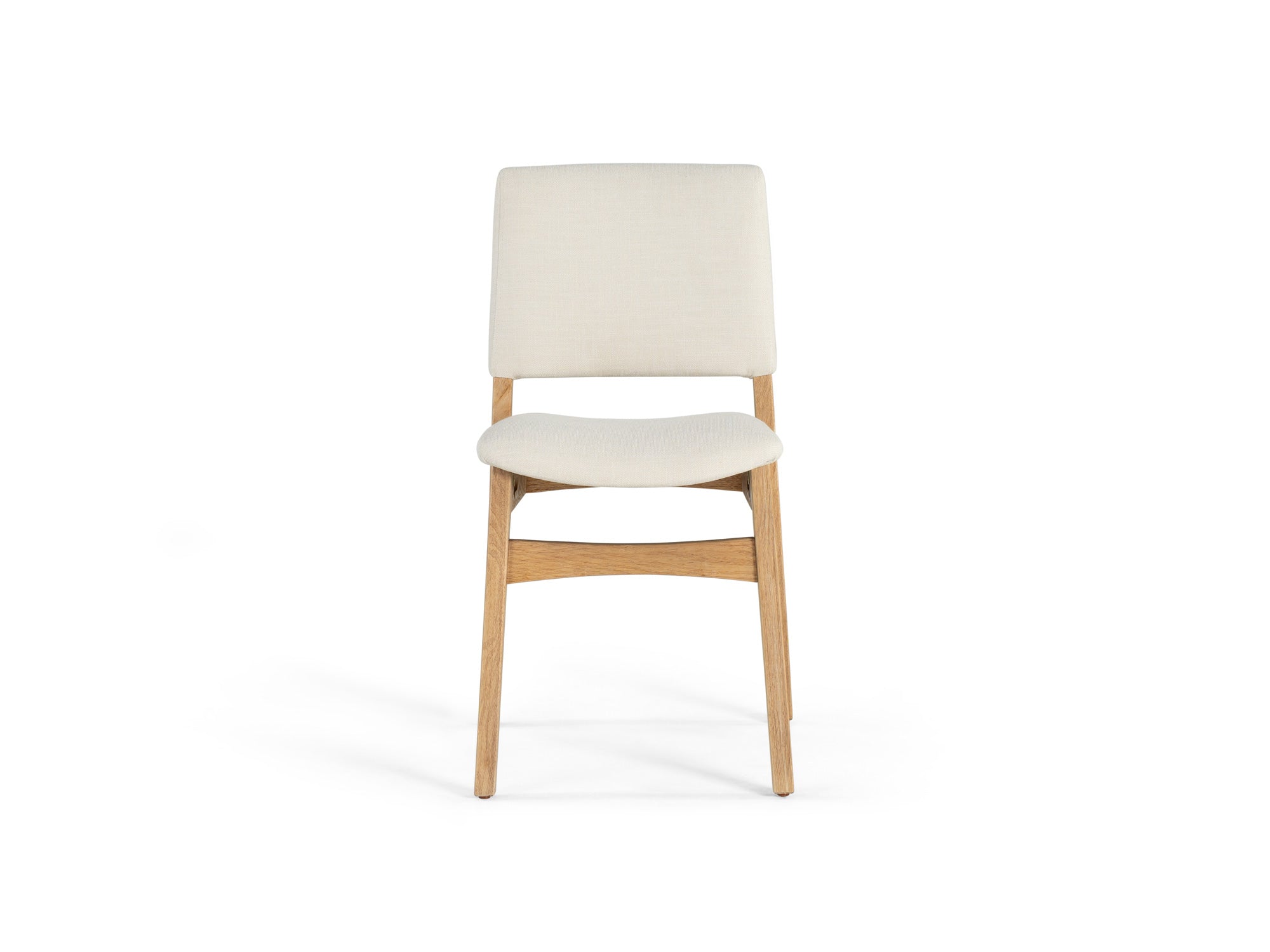 Chaise de salle à manger empilable en bois, chêne scandinave — vue 4