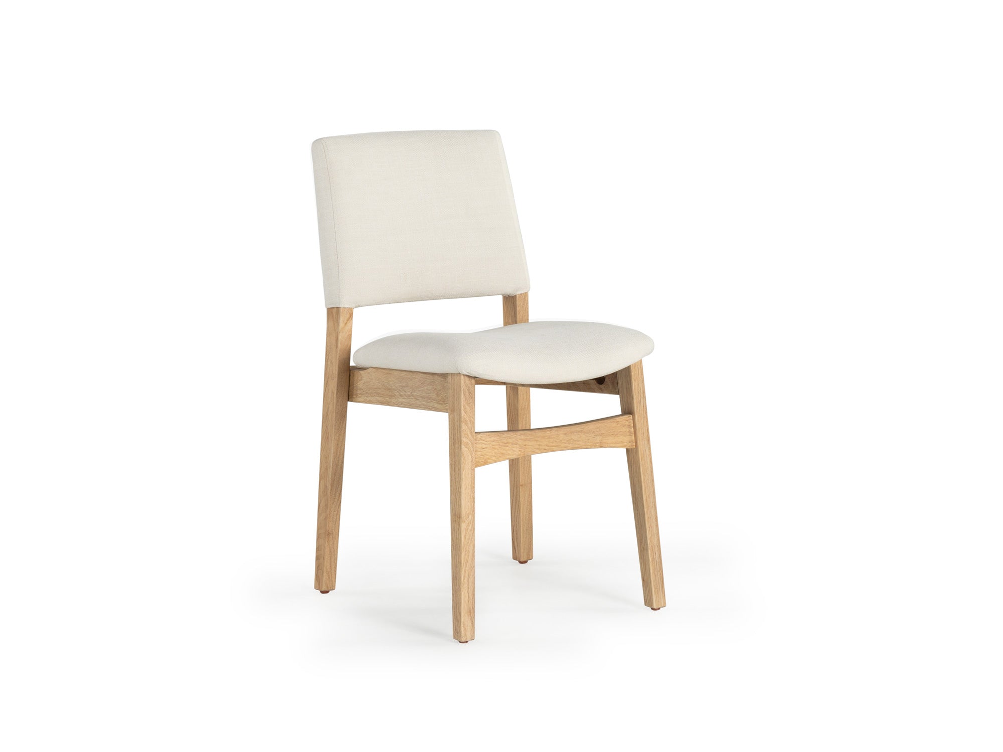 Chaise de salle à manger empilable en bois, chêne scandinave — vue 5