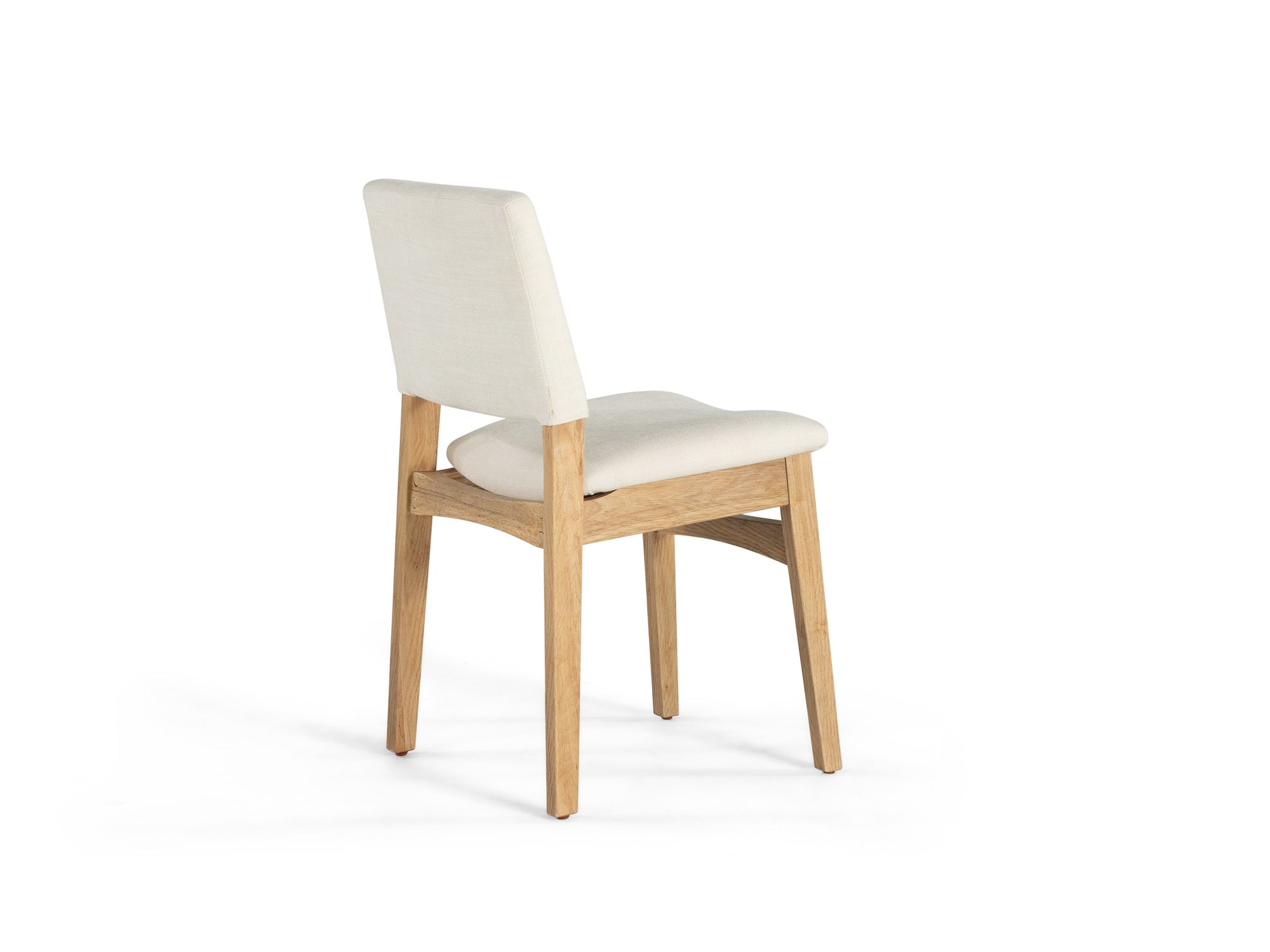 Chaise de salle à manger empilable en bois, chêne scandinave — vue 6