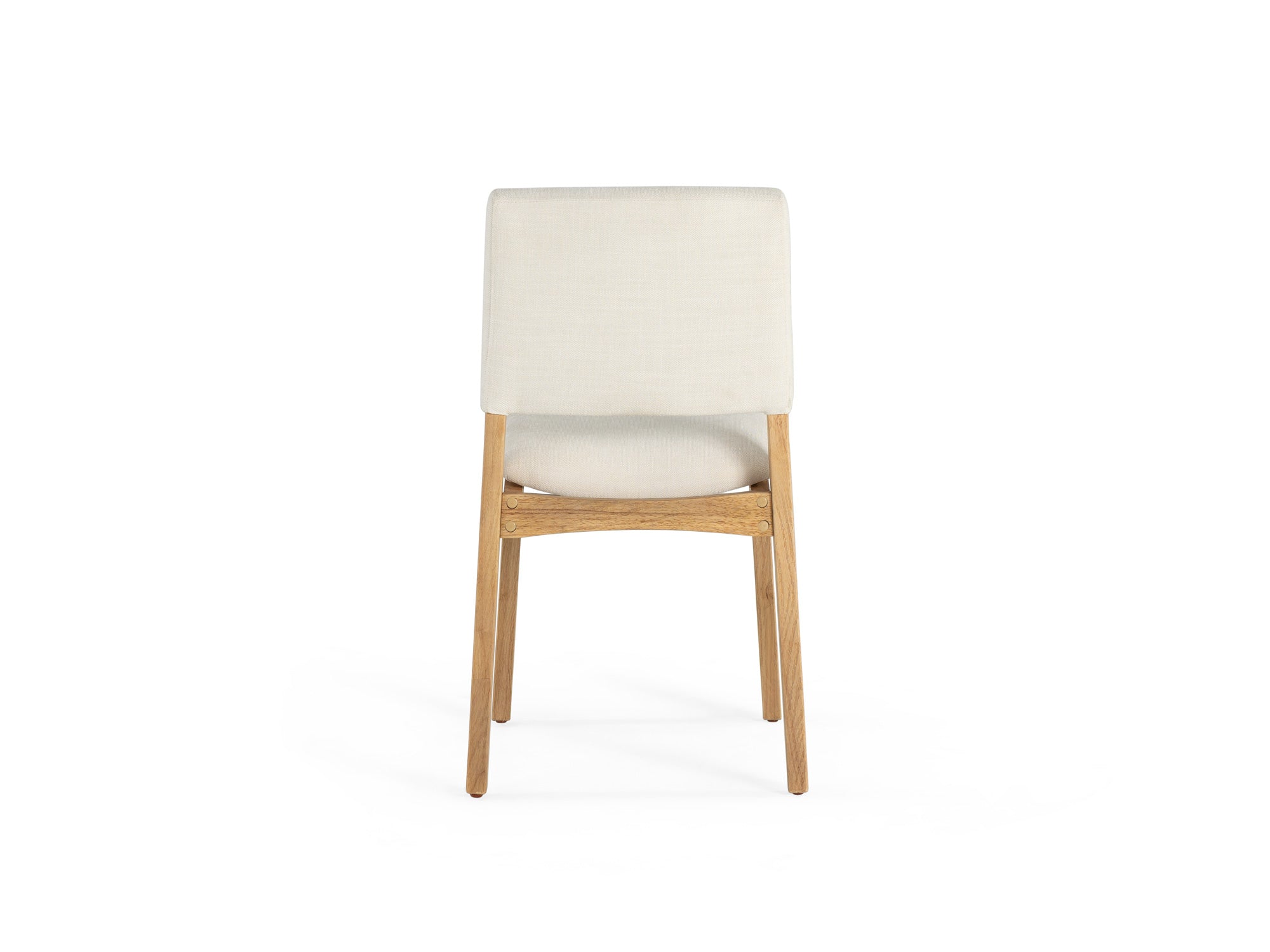 Chaise de salle à manger empilable en bois, chêne scandinave — vue 7