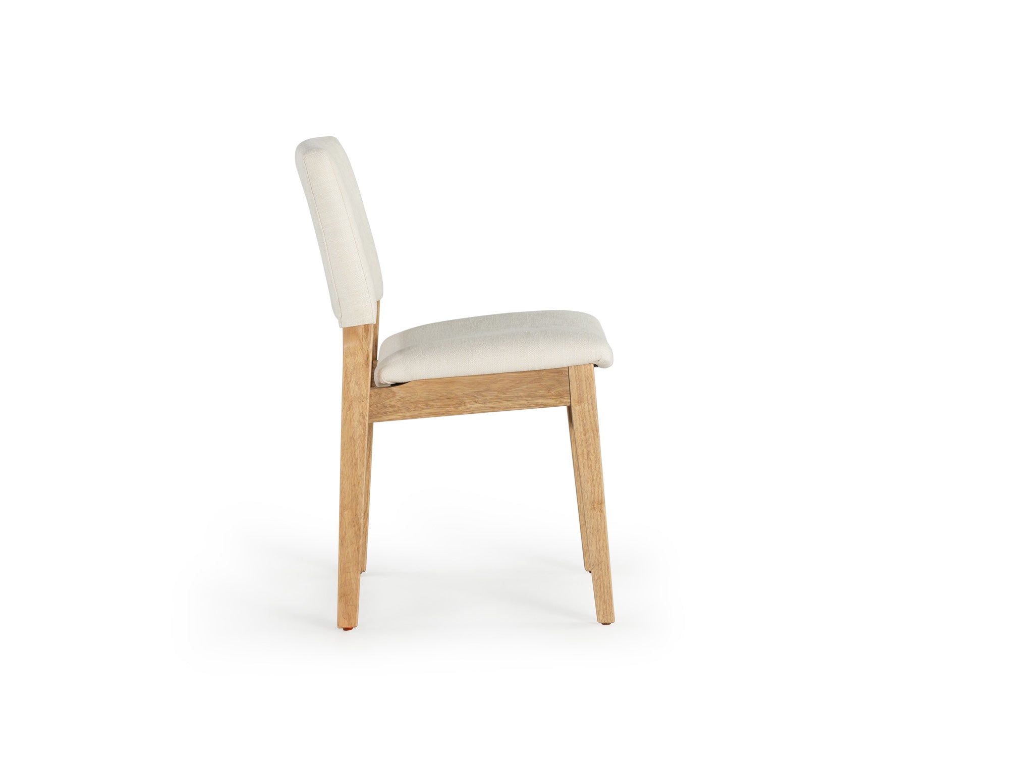 Chaise de salle à manger empilable en bois, chêne scandinave — vue 8