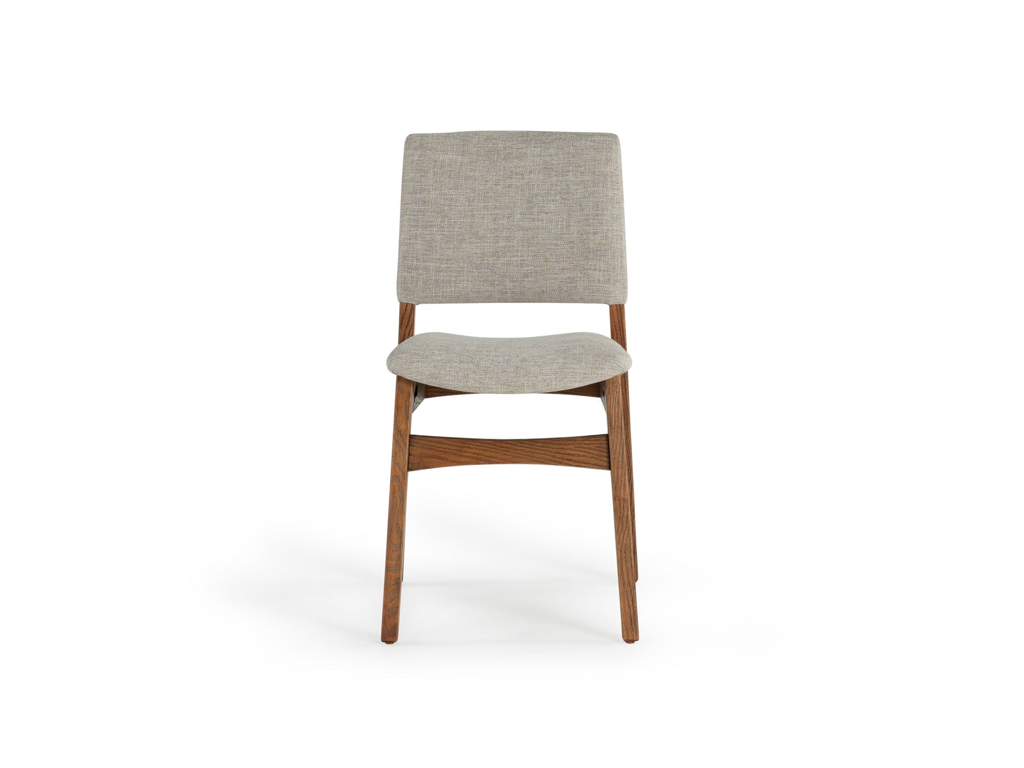 Chaise de salle à manger empilable en bois, noyer américain — vue 3