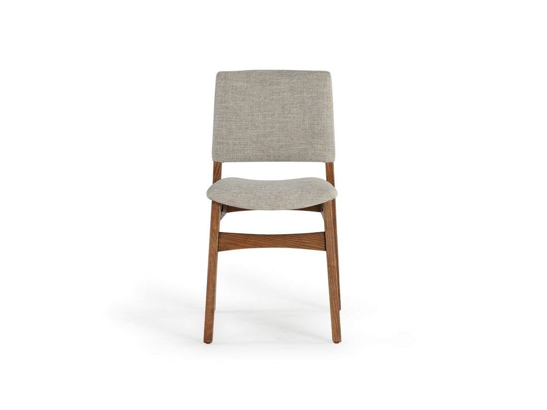 Chaise de salle à manger empilable en bois, noyer américain — vue 3