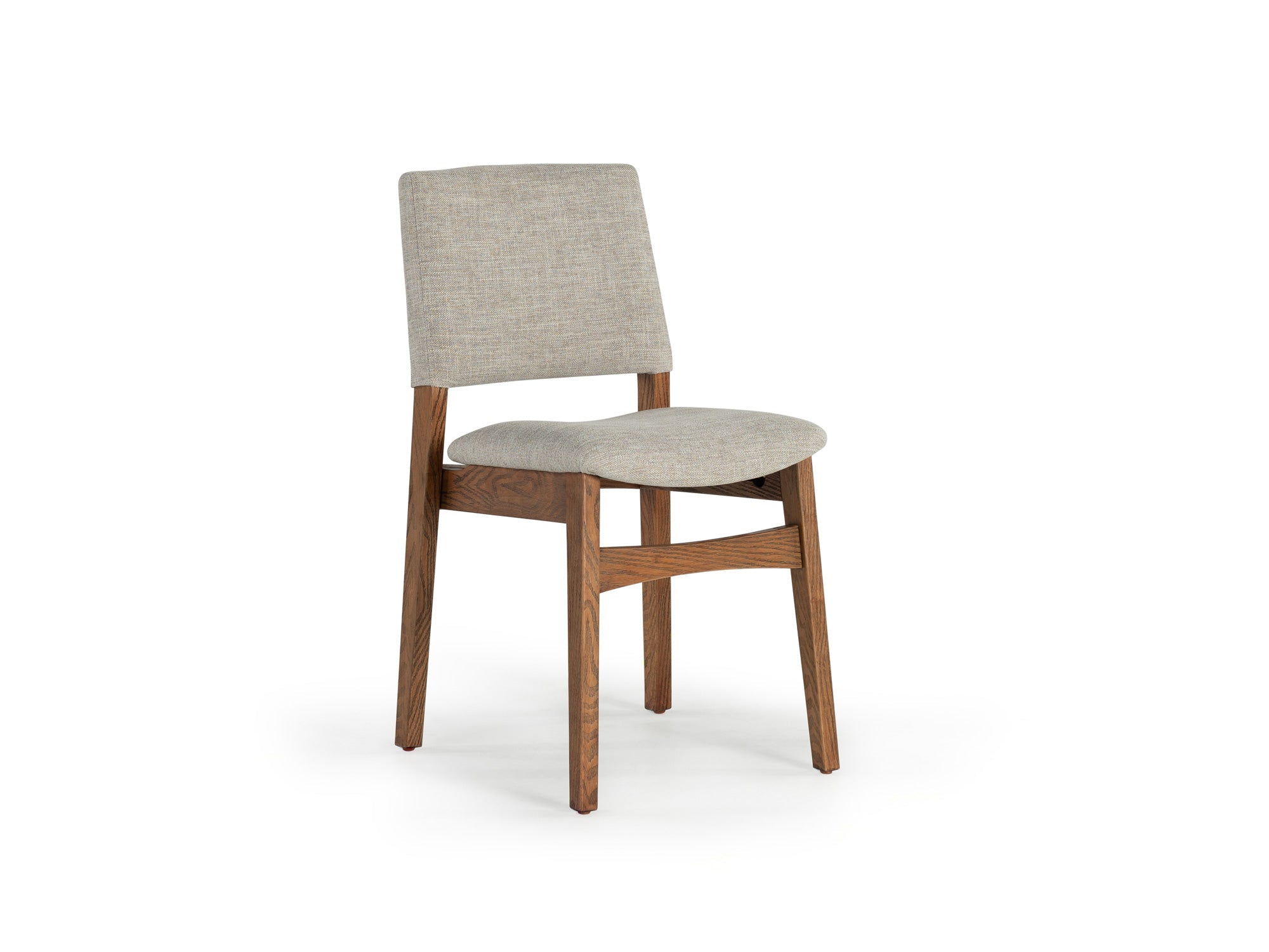 Chaise de salle à manger empilable en bois, noyer américain — vue 4