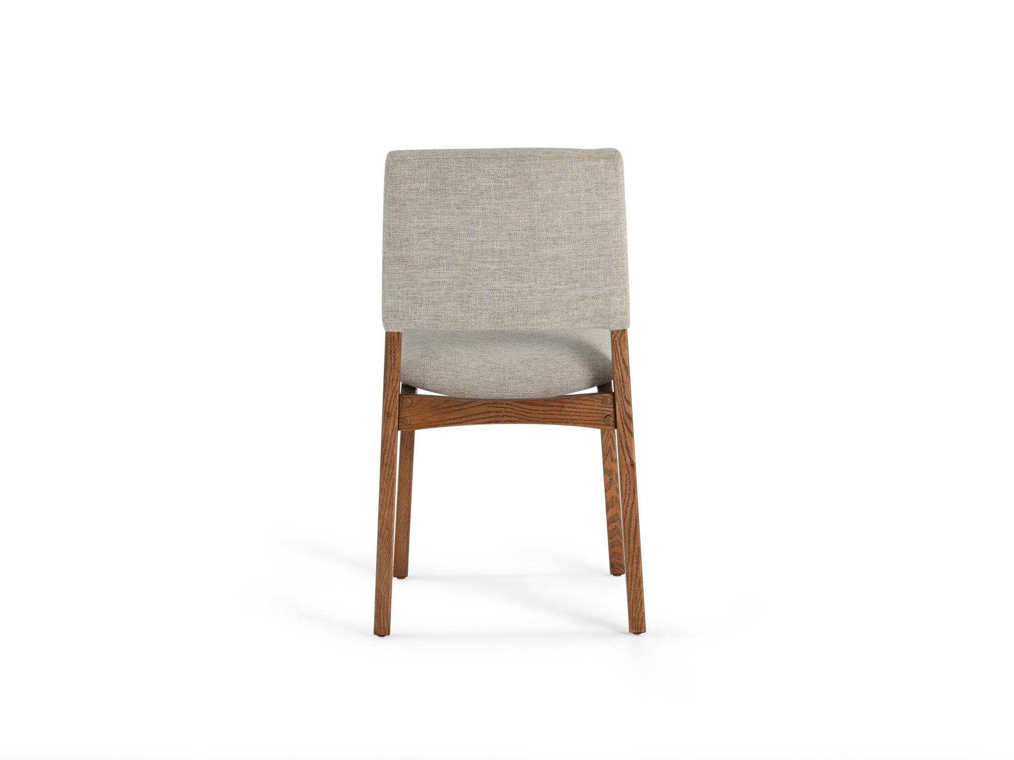 Chaise de salle à manger empilable en bois, noyer américain — vue 6