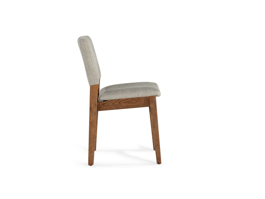Chaise de salle à manger empilable en bois, noyer américain — vue 7
