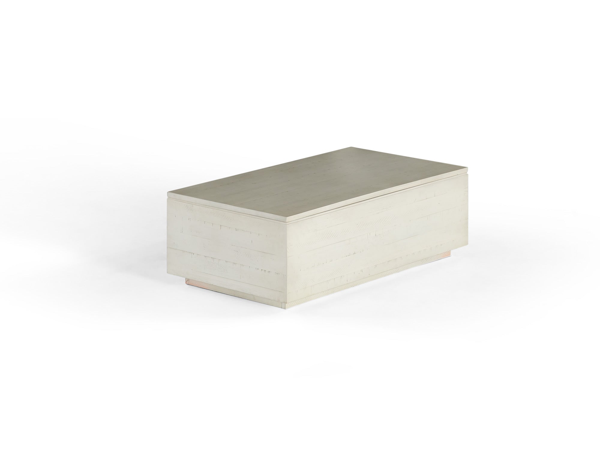 Table basse relevable et extensible en bois, avec rangement, bouleau canadien — vue 4