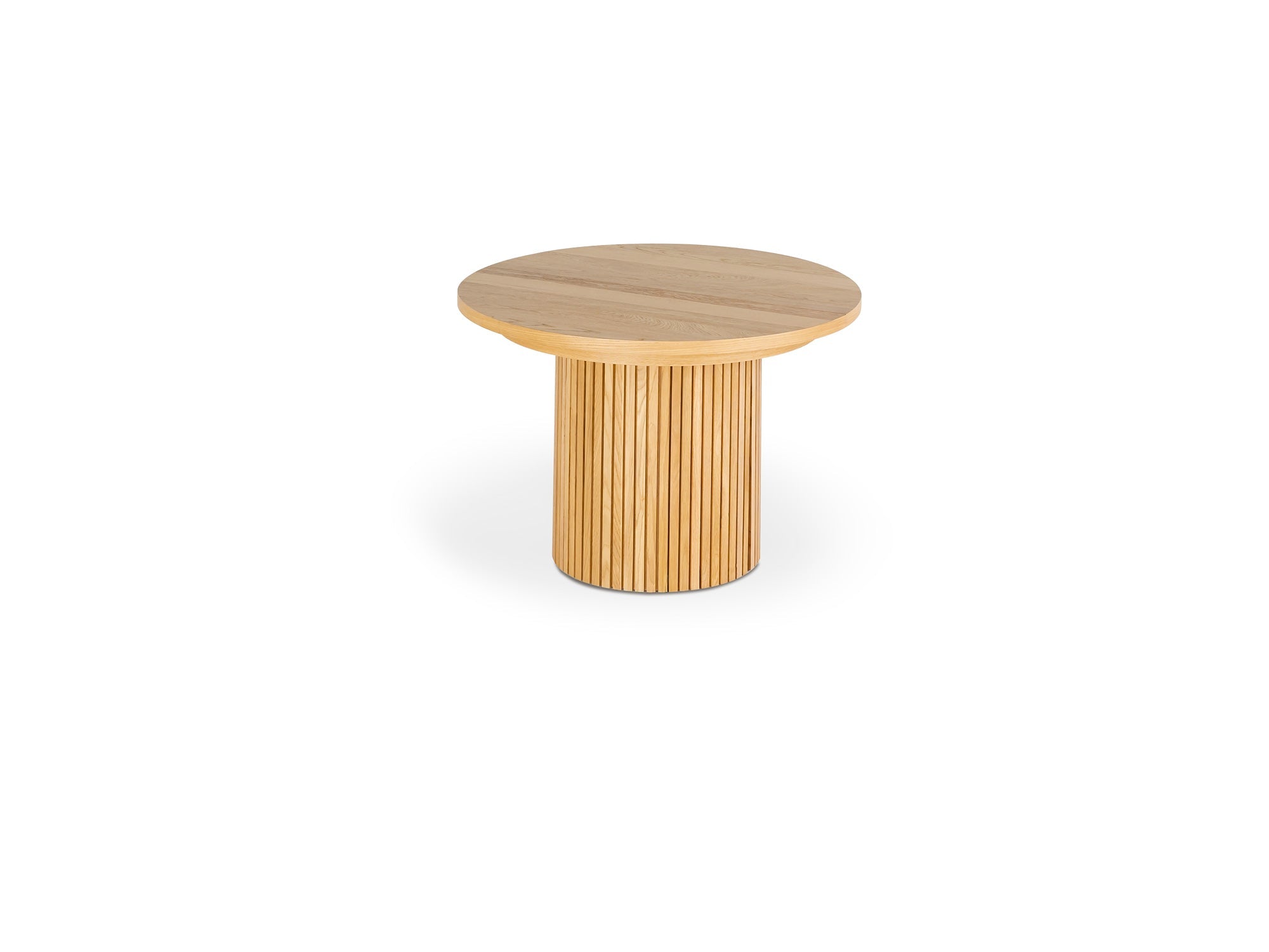 Table ronde extensible en bois, ovale jusqu’à 10 personnes, chêne scandinave — vue 4