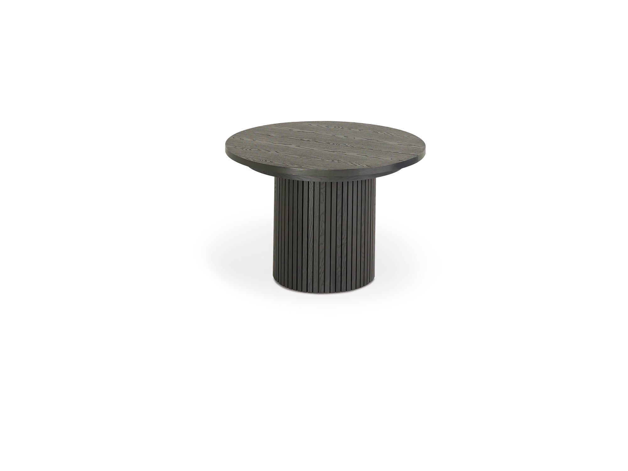 Table ronde extensible en bois, ovale jusqu’à 10 personnes, hickory fumé — vue 4