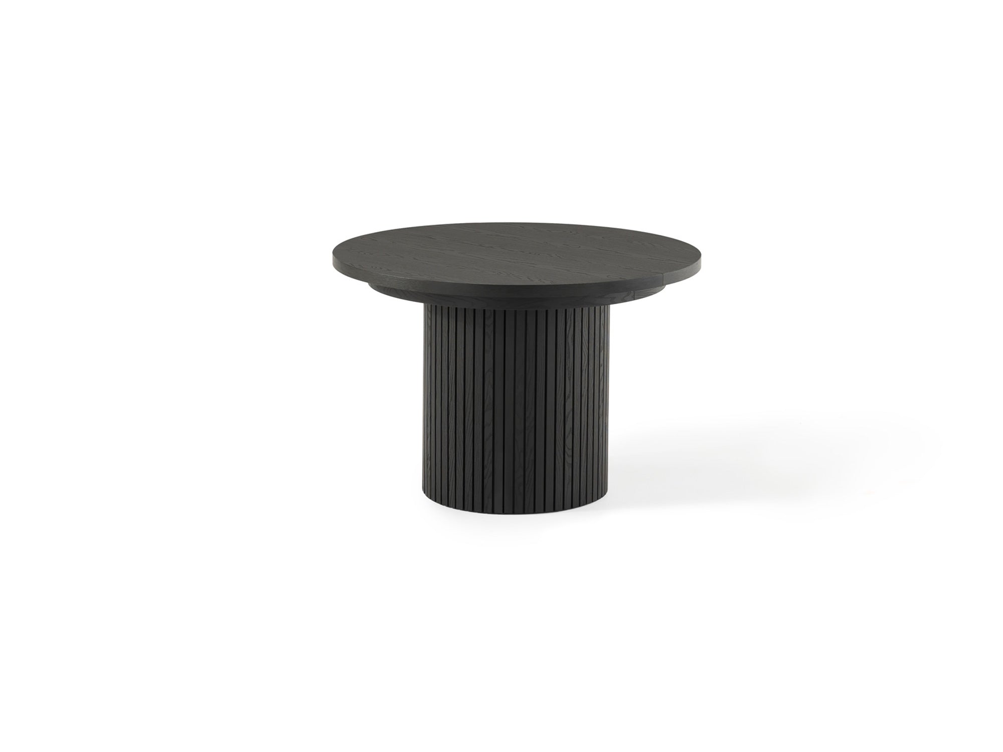Table ronde extensible en bois, ovale jusqu’à 10 personnes, hickory fumé — vue 5