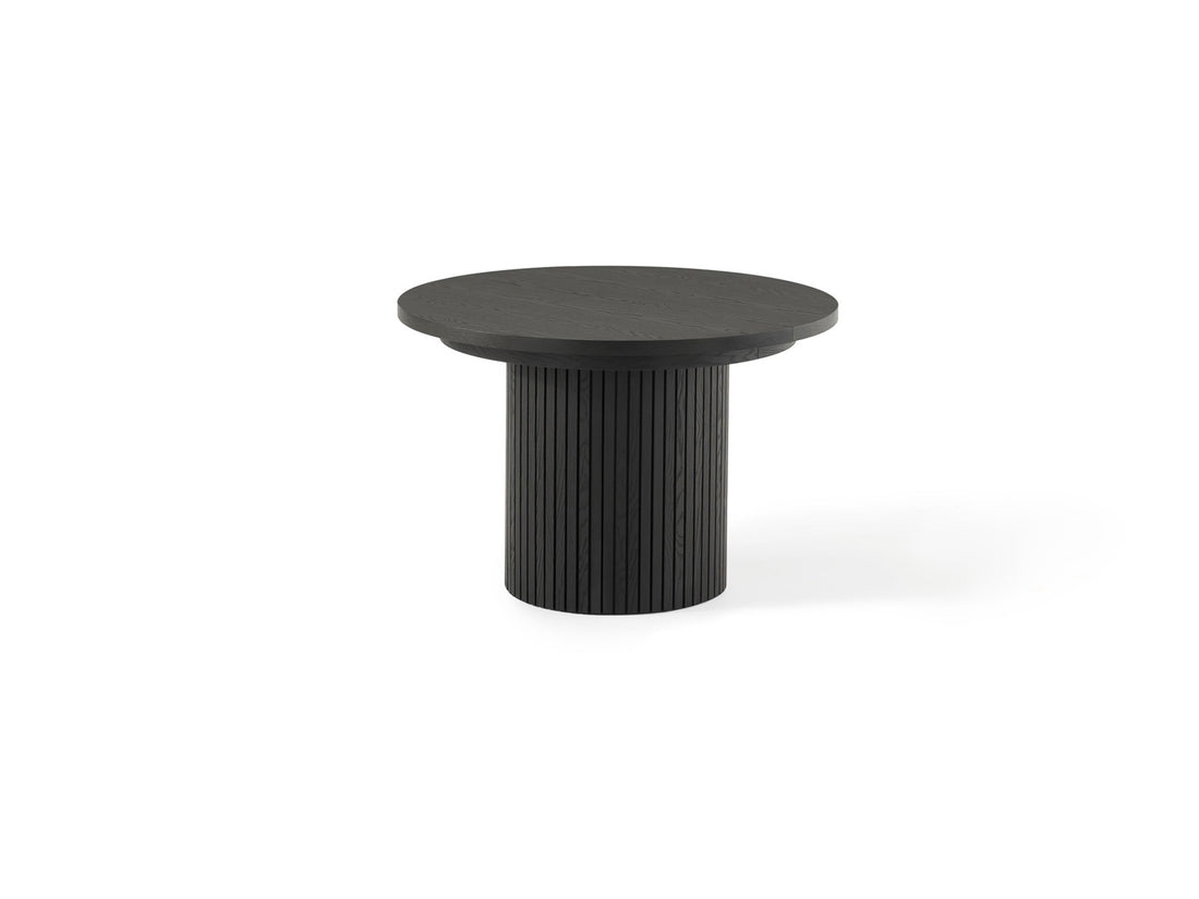 Table ronde extensible en bois, ovale jusqu’à 10 personnes, hickory fumé — vue 5