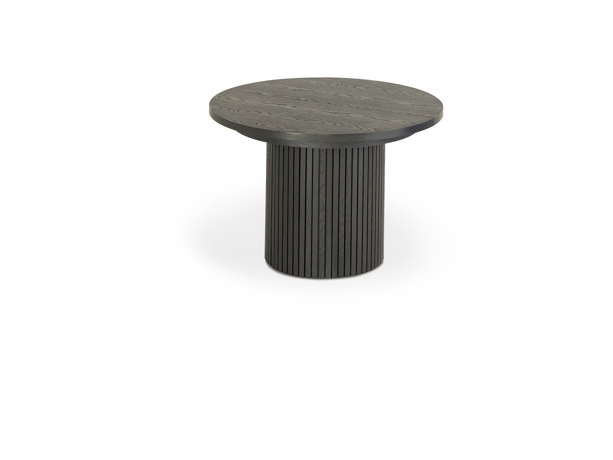 Table ronde extensible en bois, ovale jusqu’à 10 personnes, hickory fumé — vue 7