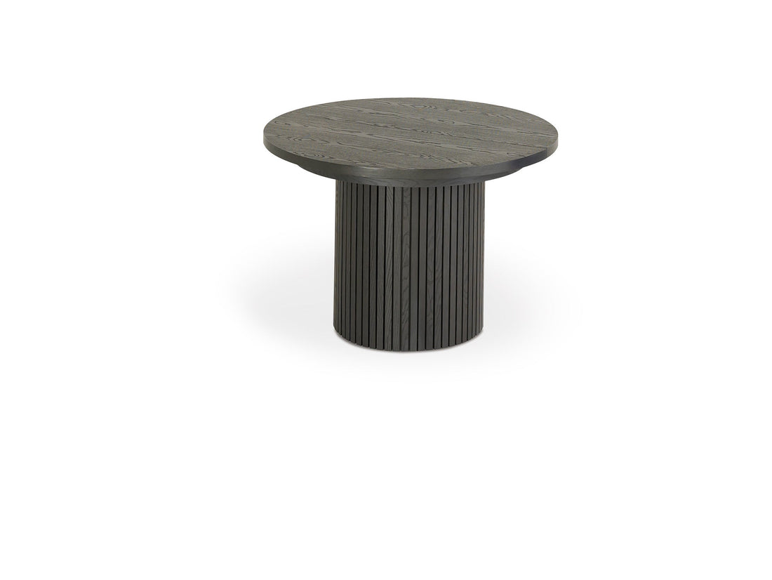 Table ronde extensible en bois, ovale jusqu’à 10 personnes, hickory fumé — vue 7