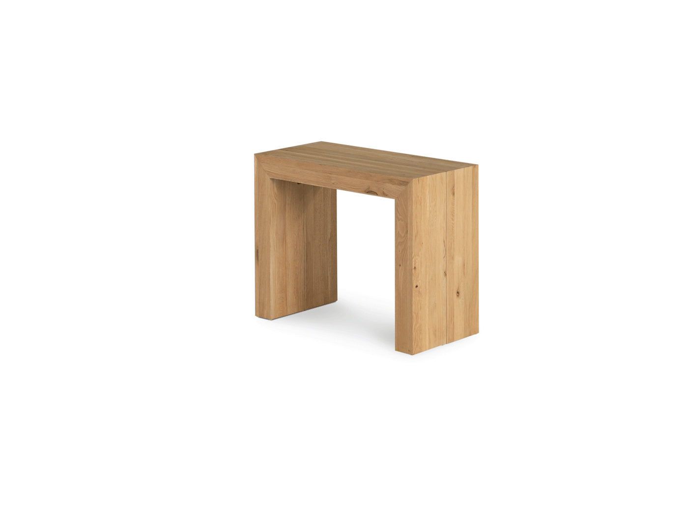 Table extensible en bois, de 4 à 12 personnes, chêne scandinave — vue 2