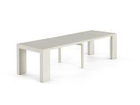 Table extensible en bois, de 4 à 12 personnes, bouleau canadien — vue 1