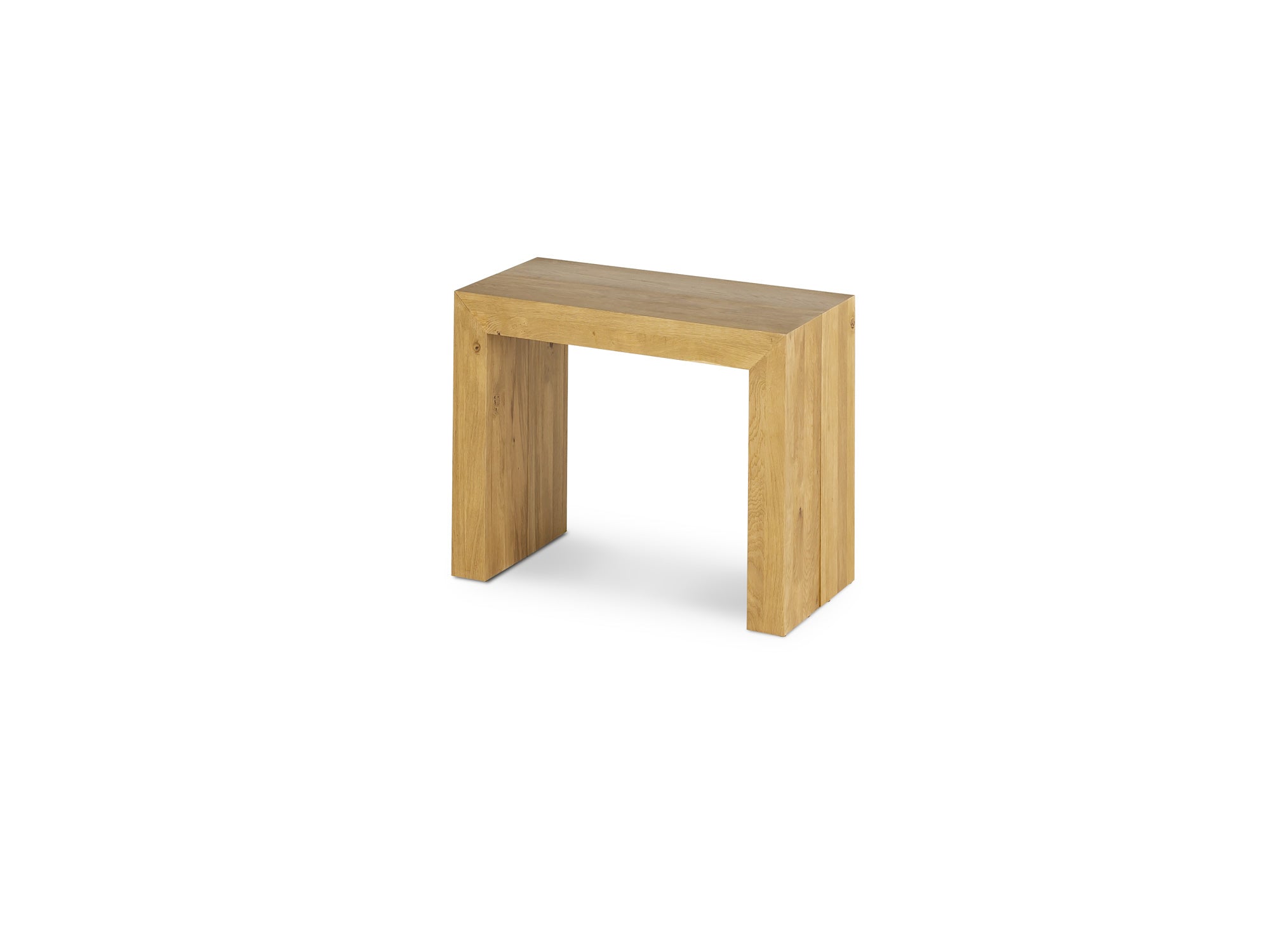 Table extensible en bois, de 4 à 12 personnes, chêne scandinave — vue 7