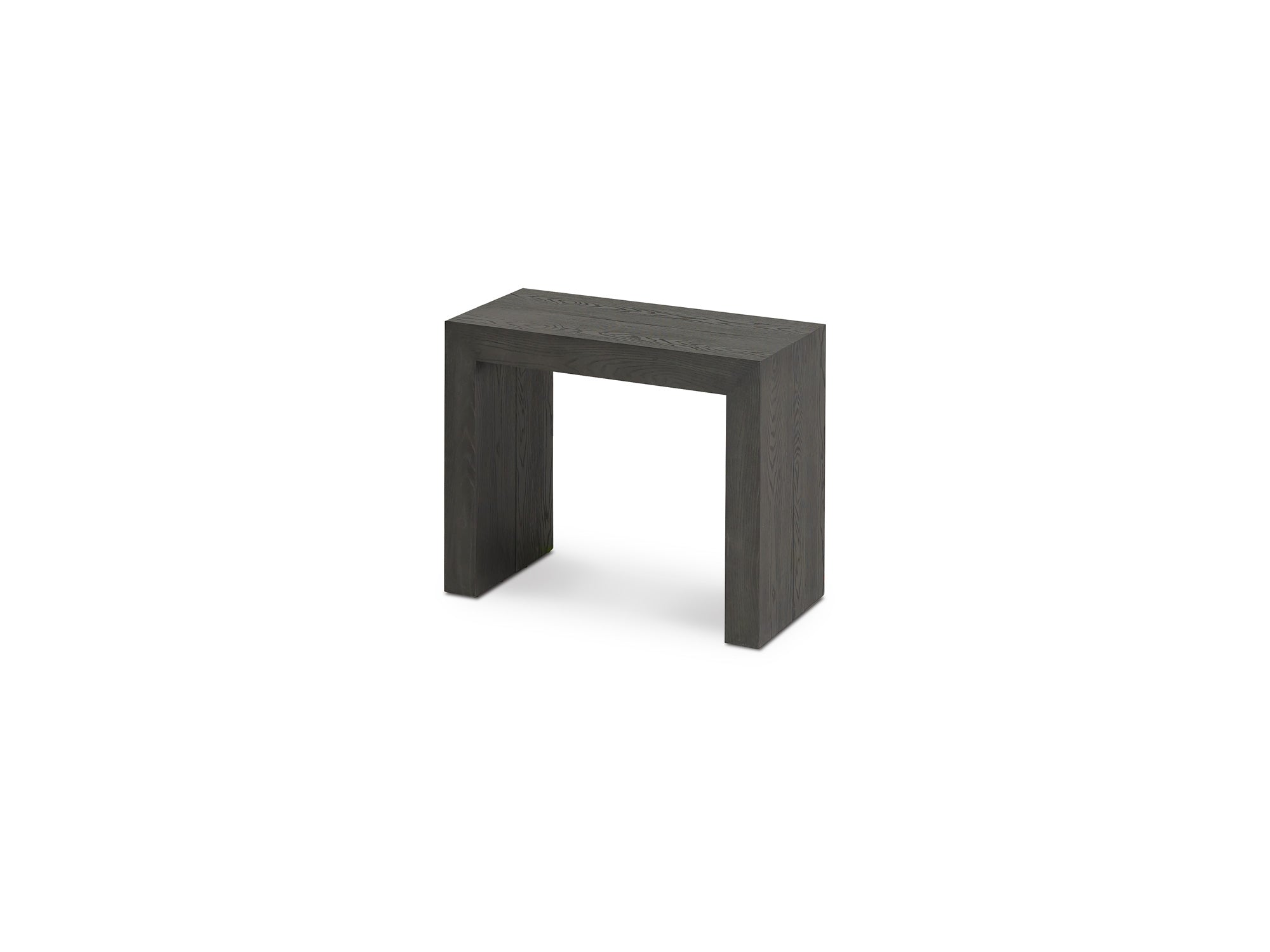 Table extensible en bois, de 4 à 12 personnes, hickory fumé — vue 5